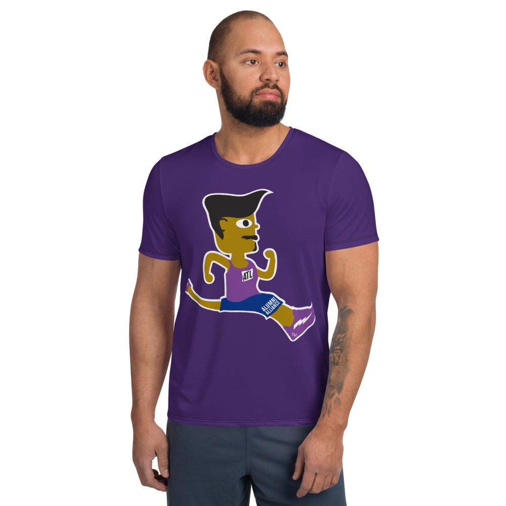 Care - Love The Run T-shirt in Purple