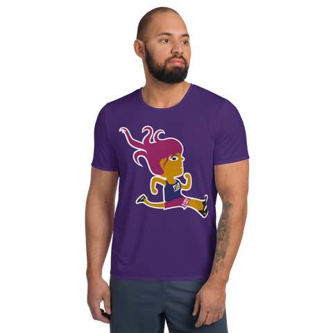 Love - Love The Run T-shirt in Purple