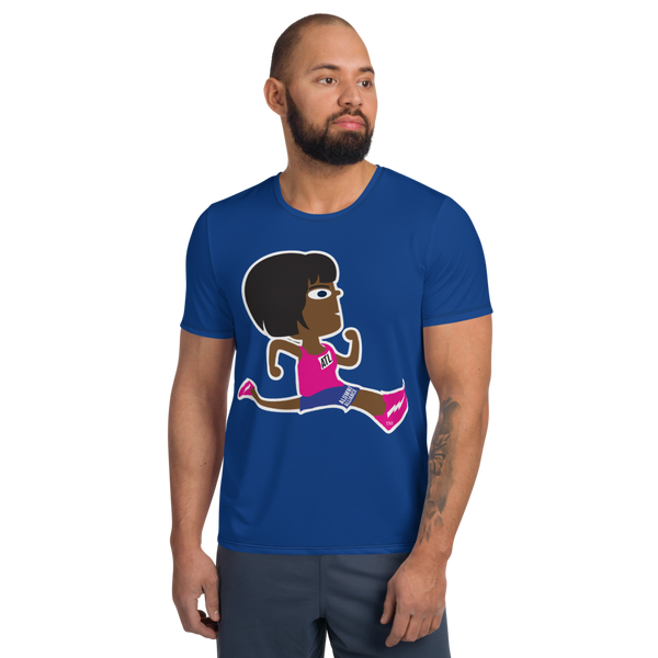 Hope - Love The Run T-shirt in Blue